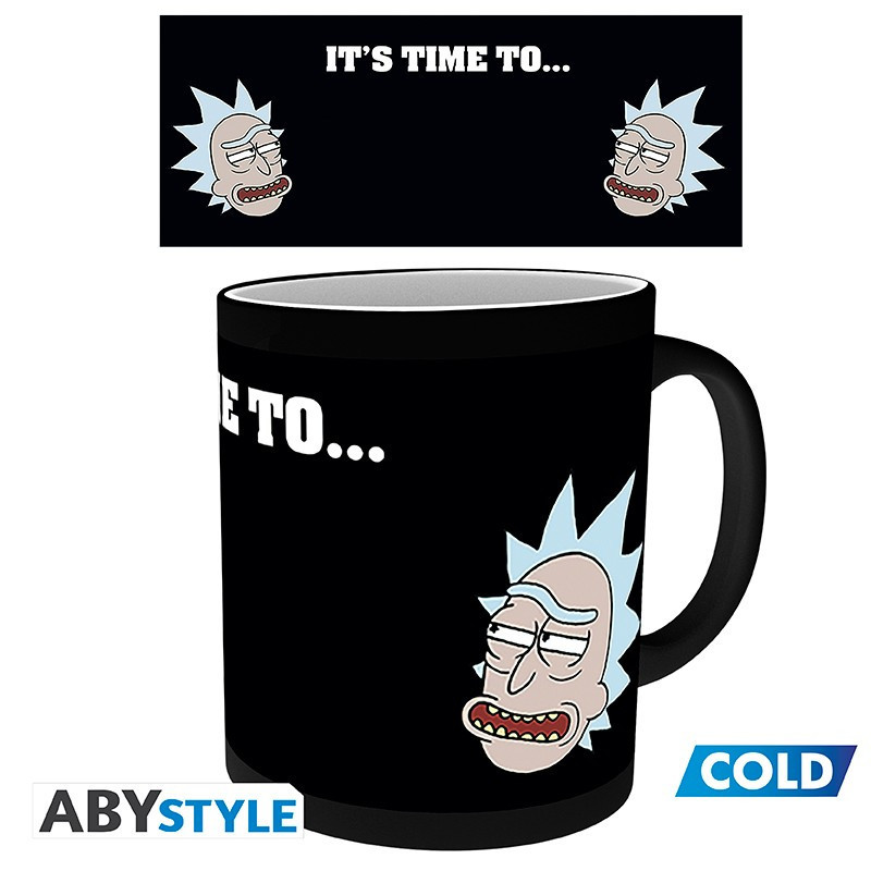 Rick and Morty Mug Thermo-réactif Get Schwifty – ABYstyle