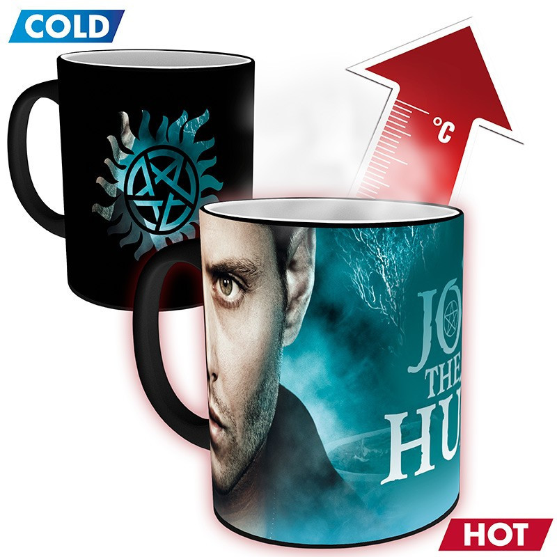Supernatural - Mug Thermo-réactif Symbole Sam & Dean