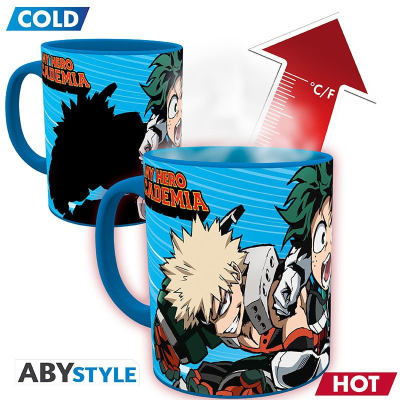 My Hero Academia - Mug Thermo-réactif Deku, Ochaco et Bakugo