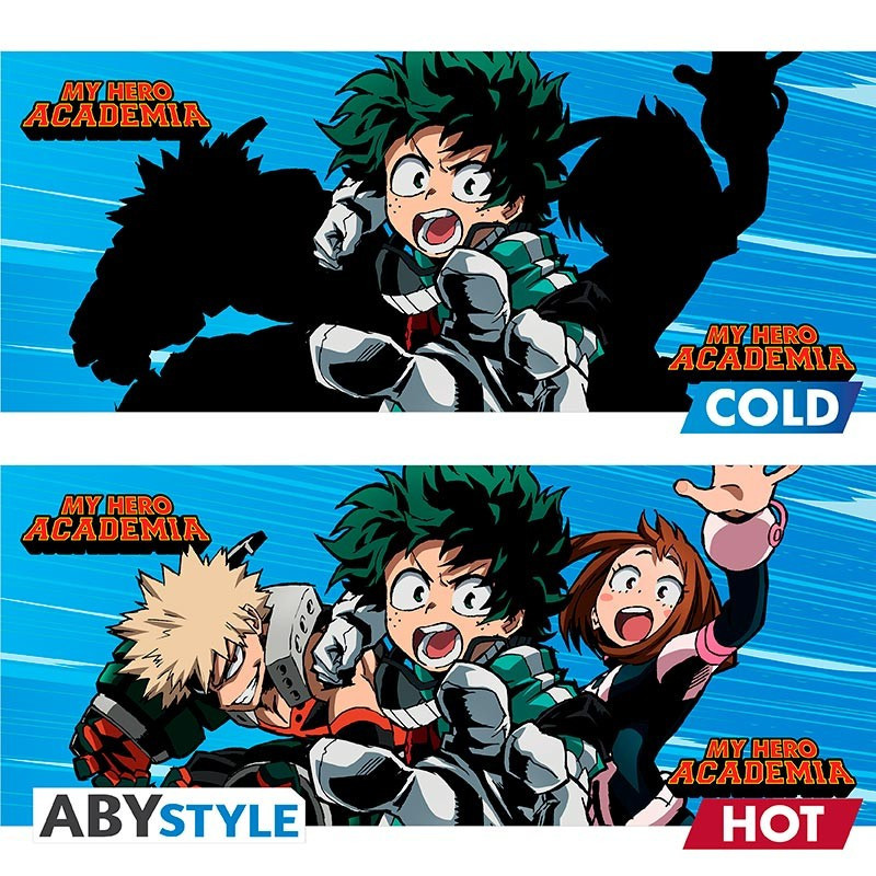 My Hero Academia - Mug Thermo-réactif Deku Ochaco et Bakugo – ABYstyle