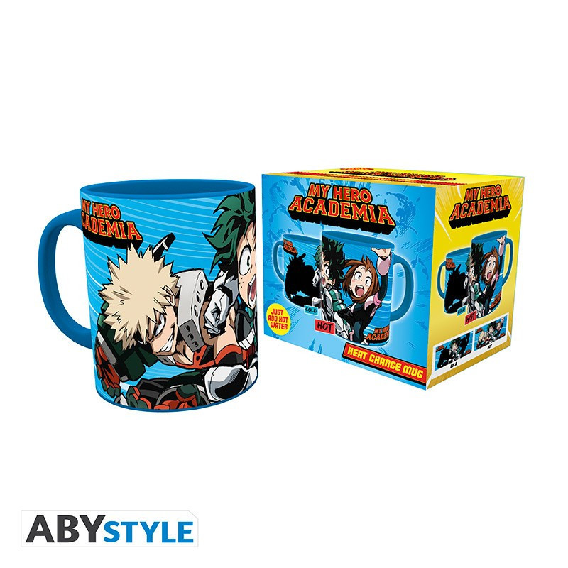 My Hero Academia - Mug Thermo-réactif Deku Ochaco et Bakugo – ABYstyle