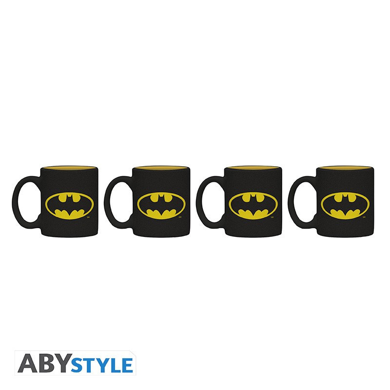 DC Comics – Set 4 tasses Espresso Batman – ABYstyle