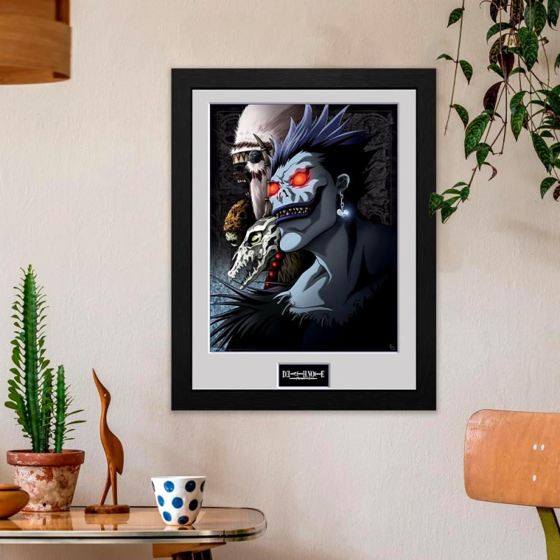 Death Note – Poster tirage encadré Shinigami – ABYstyle