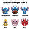 Disney : Lilo & Stitch - Aimant Série 6 en PVC 1 EXEMPLAIRE ALEATOIRE