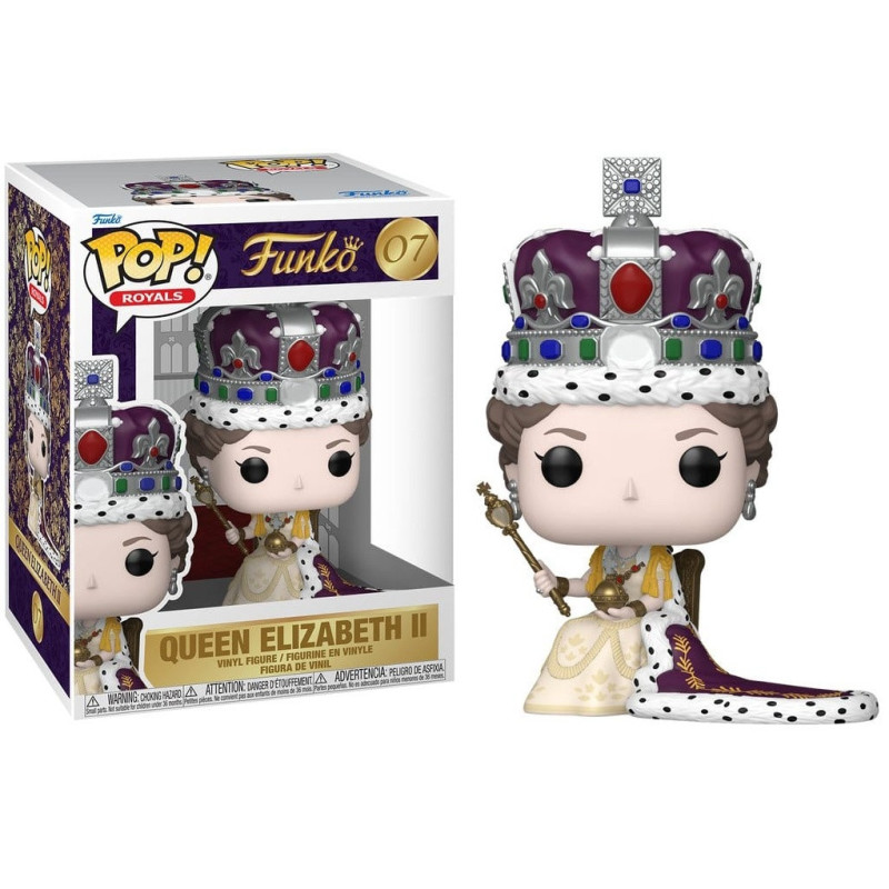 Pop! Royals Premium - Queen Elizabeth II (Coronation) n°07