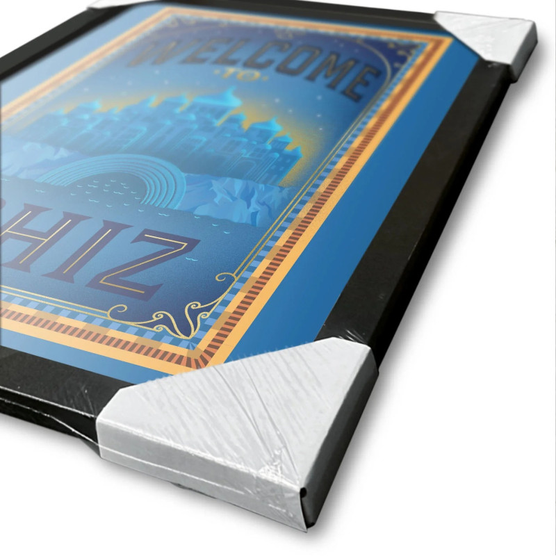 Wicked – Poster encadré Welcome to Shiz (30 x 40 cm) – Pyramid