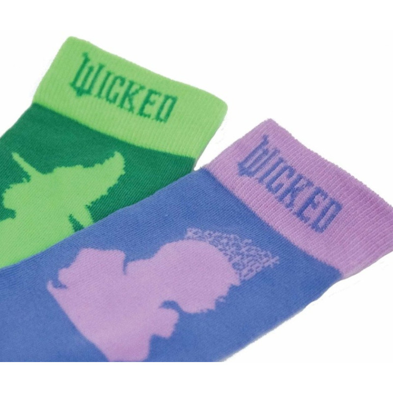 Wicked : For Good - Set Mug & Chaussettes Elphaba & Glinda – Pyramid
