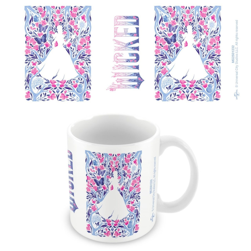 Wicked : For Good - Mug 315 ml Glinda Flowers