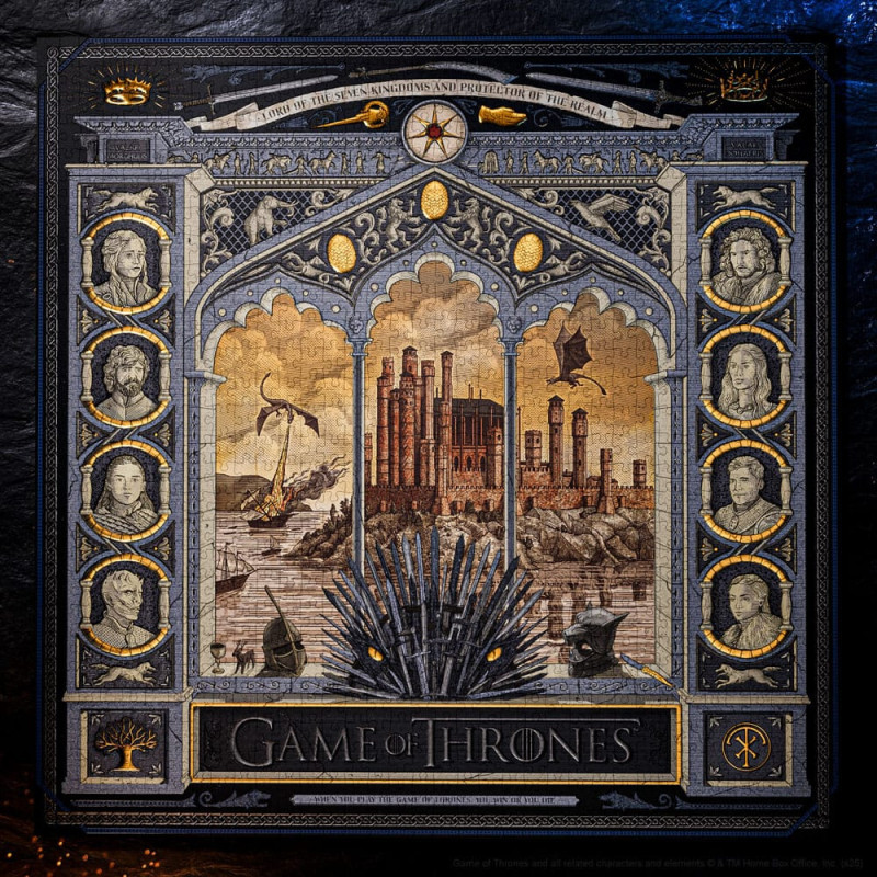 Game of Thrones - Puzzle multidimensionnel (1000 pièces)