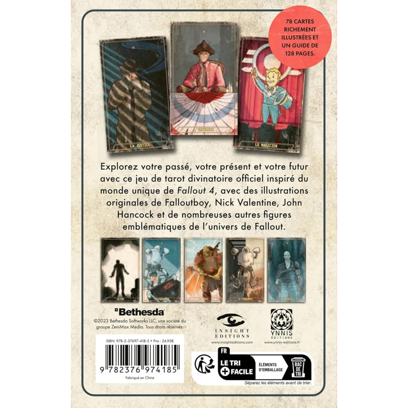 Fallout - Tarot divinatoire 78 cartes - Ynnis