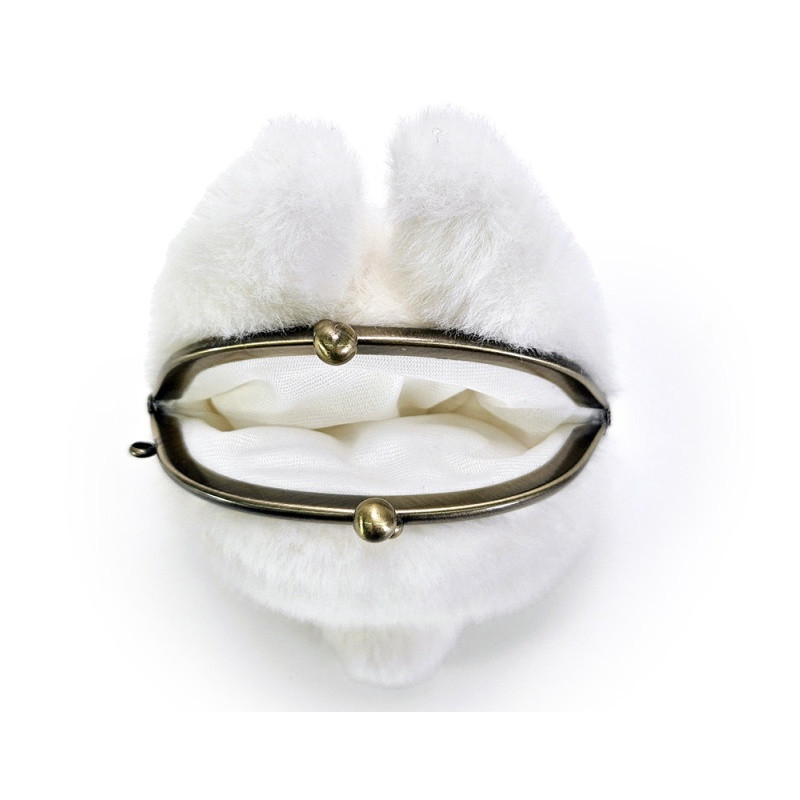Totoro – Porte-monnaie Fuwafuwa Blanc – Sun Arrow Officiel Ghibli
