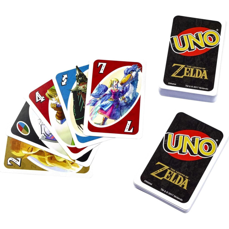Zelda – Jeu UNO European Exclusive – Mattel