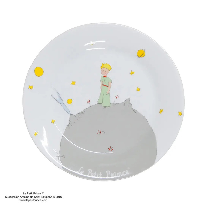 Le Petit Prince – Set 4 assiettes Observer les étoiles – Officielles