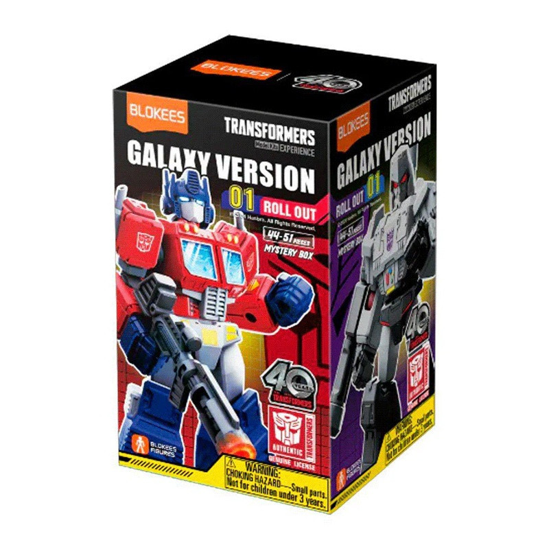 Transformers – Blokees Galaxy V1 Roll Out – Maquette model kit Blokees