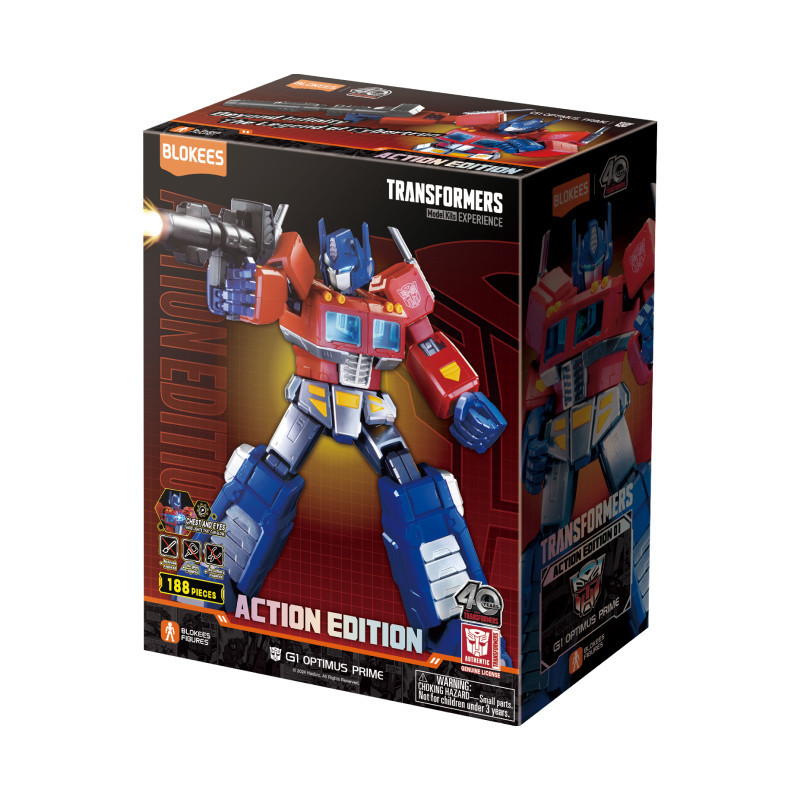 Transformers – Blokees Action Edition 01 G1 Optimus Prime – Blokees
