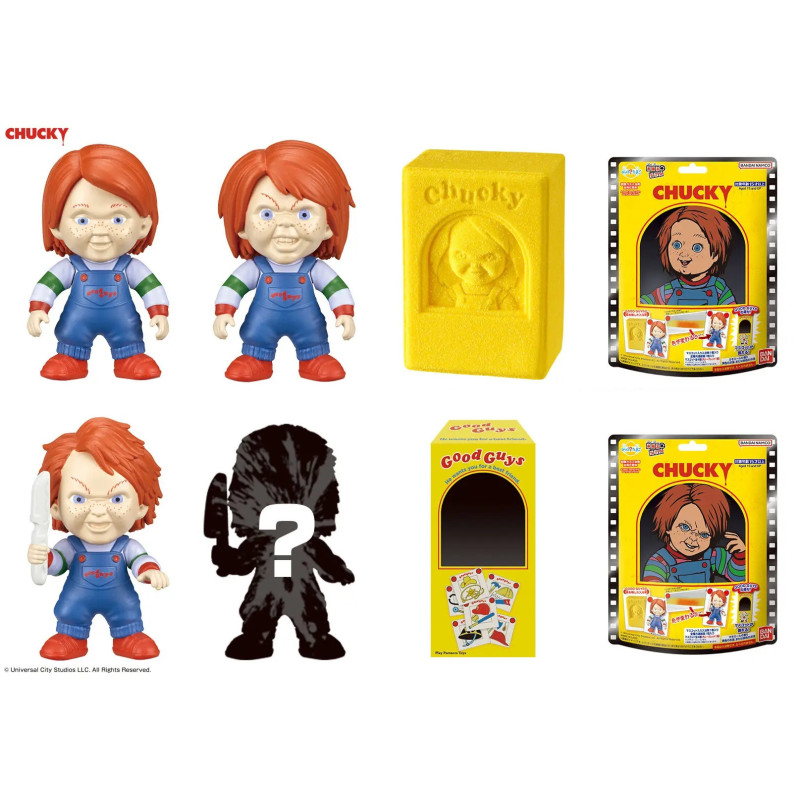 Child's Play - Bombe de bain + figurine Chucky - 1 EXEMPLAIRE ALEATOIRE