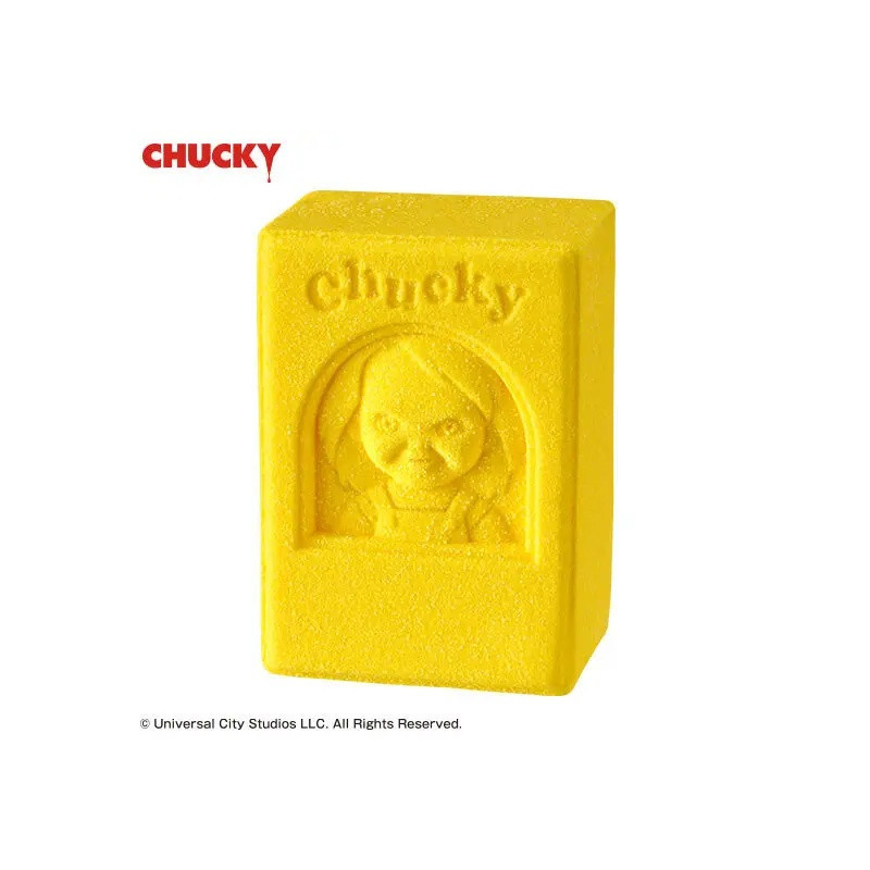 Bombe de bain + figurine Chucky – Capsule bain surprise