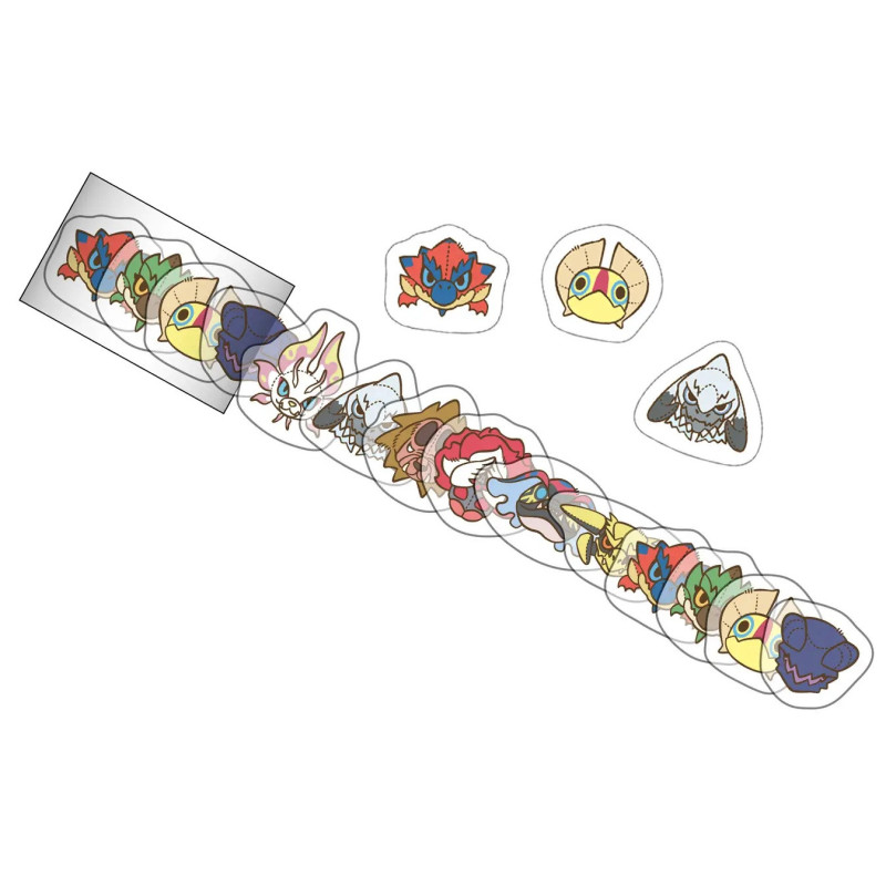 Monster Hunter - Rouleau Masking Washi tape