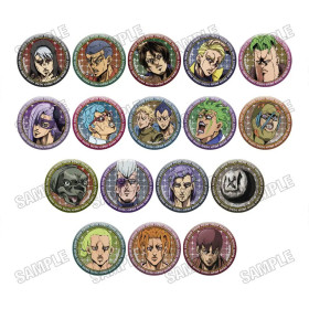 JoJo's Bizarre Adventure - Badge Collection - 1 EXEMPLAIRE ALEATOIRE