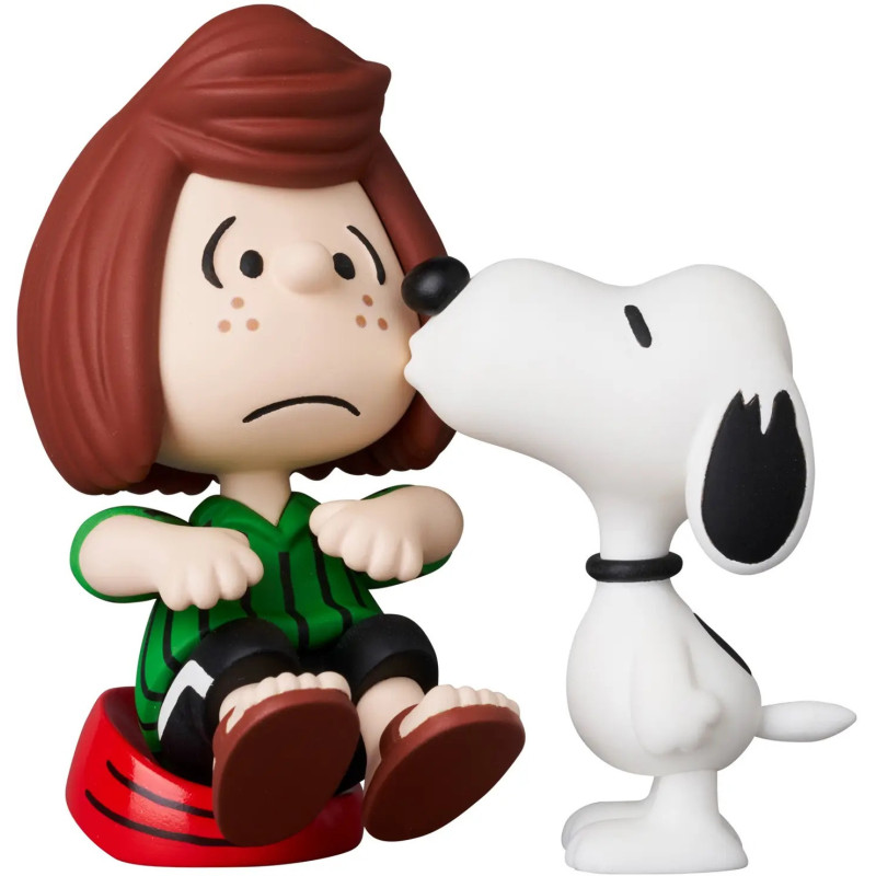 Peanuts - Figurine Medicom UDF Peppermint Patty & Snoopy