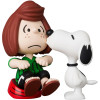 Peanuts - Figurine Medicom UDF Peppermint Patty & Snoopy