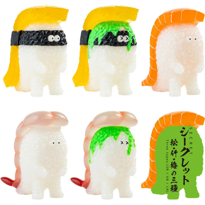 Sushi Monster - Gasha 1/1 Sushi-L.A. - 1 EXEMPLAIRE ALEATOIRE