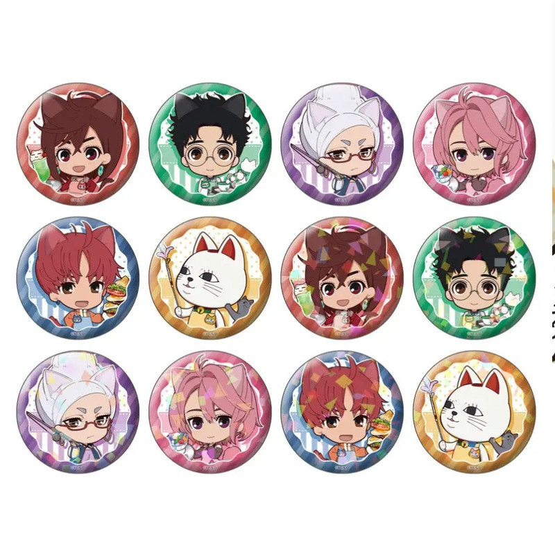DanDaDan - Puchichoco Trading Badges Cat Cafe - 1 EXEMPLAIRE ALEATOIRE