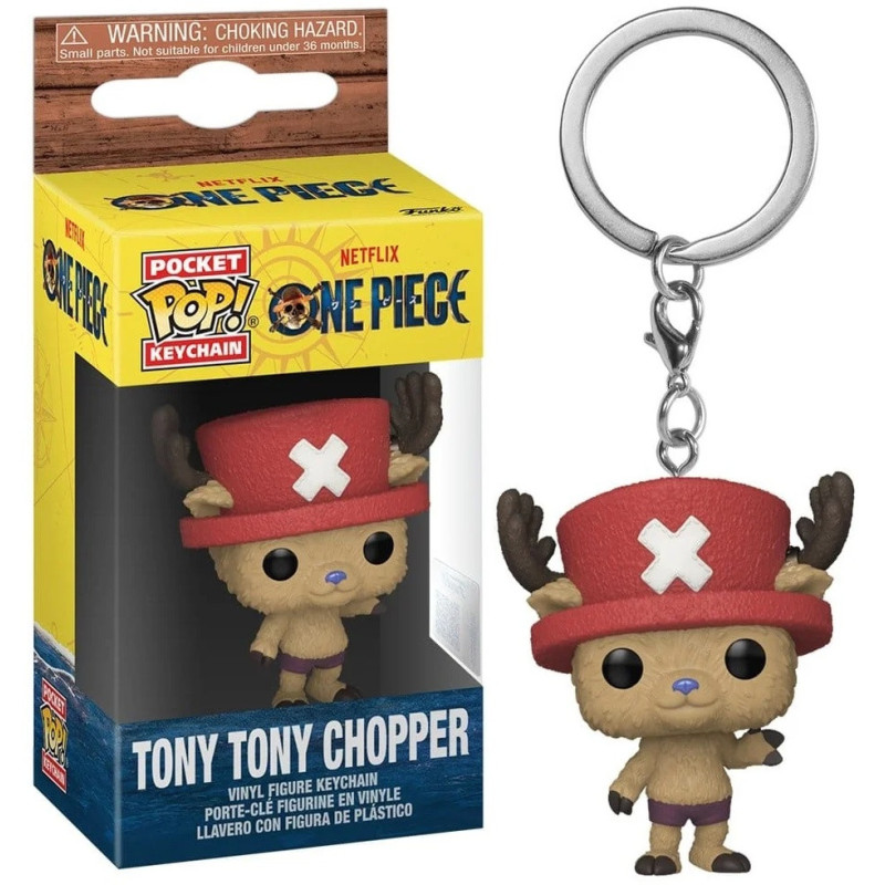 One Piece (Netflix) - Pop! Pocket - Porte-clé Chopper