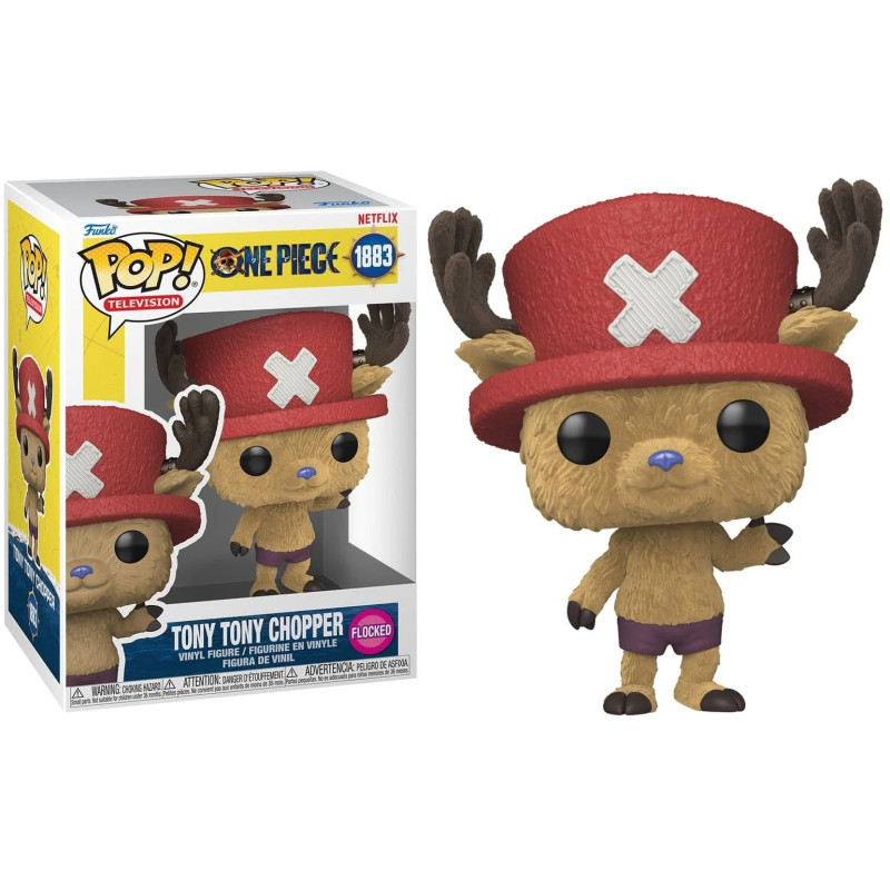 One Piece (Netflix) - Pop! Television - Tony Tony Chopper (Flocked) n°1883