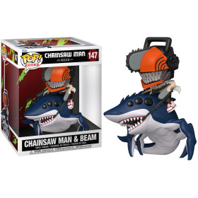 Chainsaw Man : Reze Arc - Pop! Ride Deluxe - Chainsaw Man & Beam n°147
