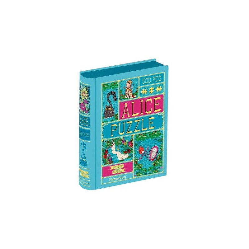 Alice Au Pays des Merveilles - par Minalima - Puzzle 500 pièces