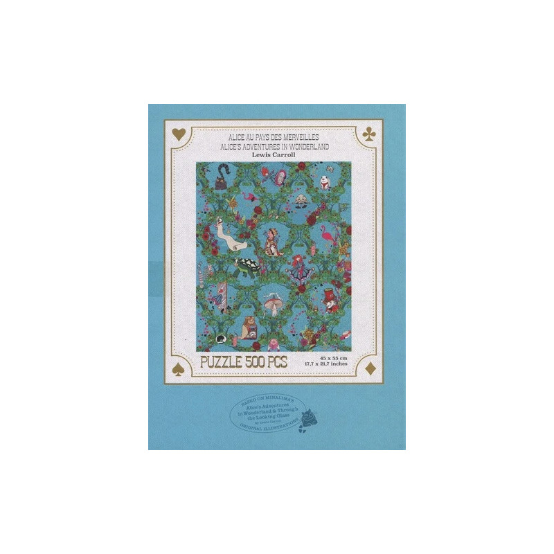 Alice Au Pays des Merveilles – Puzzle MinaLima 500 pièces