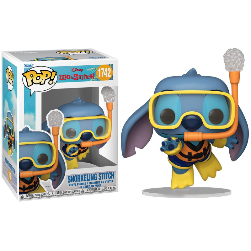 Disney : Lilo & Stitch - Pop! - Snorkeling Stitch n°1742