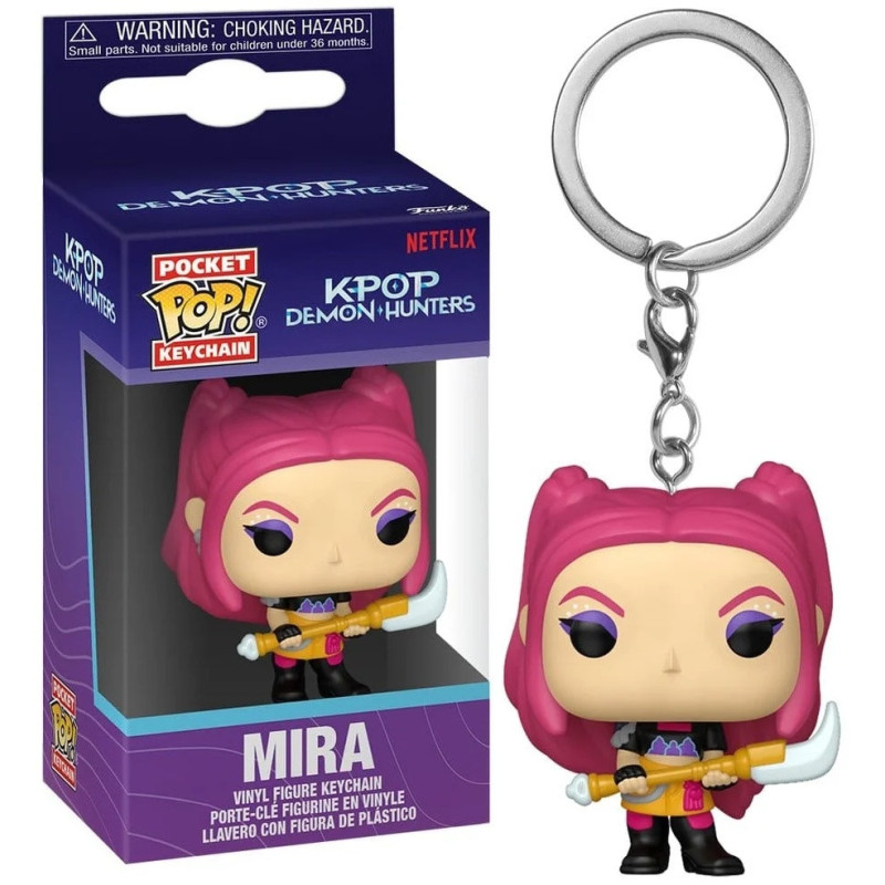 KPop Demon Hunters - Pop! Pocket - Porte-clé Mira
