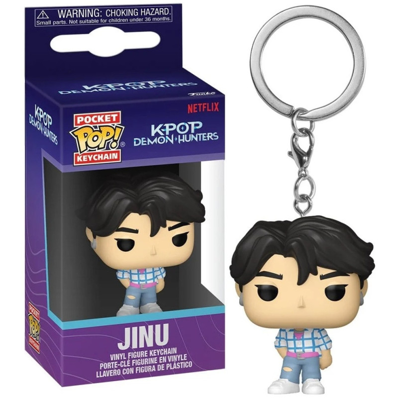 KPop Demon Hunters - Pop! Pocket - Porte-clé Jinu