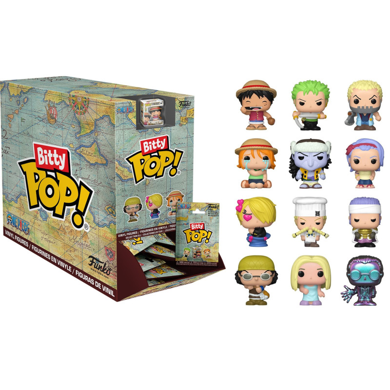 One Piece - Pop! Bitty Mystery - 1 EXEMPLAIRE ALEATOIRE