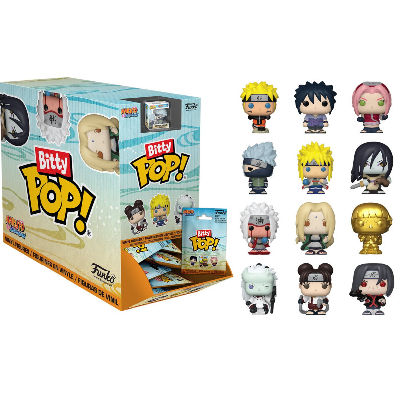 Naruto Shippuden - Pop! Bitty Mystery - 1 EXEMPLAIRE ALEATOIRE