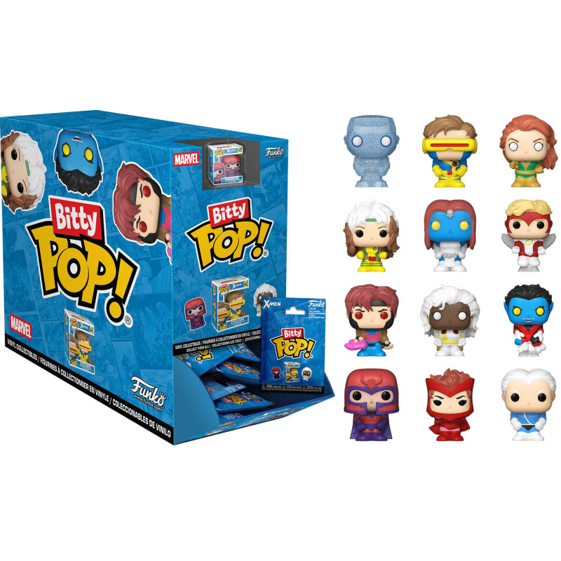 Marvel : X-Men - Pop! Bitty Mystery - 1 EXEMPLAIRE ALEATOIRE
