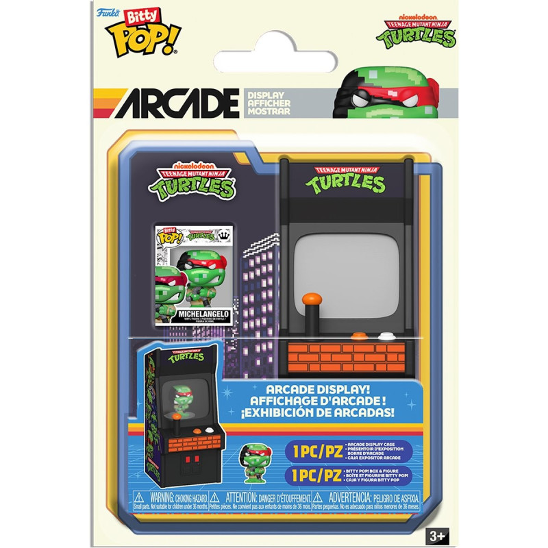 Tortues Ninja - TMNT - Bitty Pop! Arcade - Michelangelo