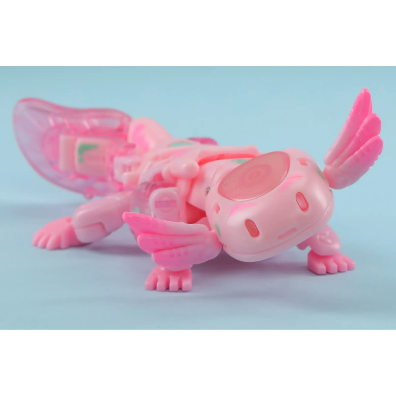 Figurine BeastBox Heatmiser Axolotl 4cm Cube – 52Toys