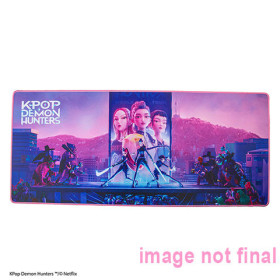 KPop Demon Hunters - Tapis de bureau XL Takedown Huntr/x