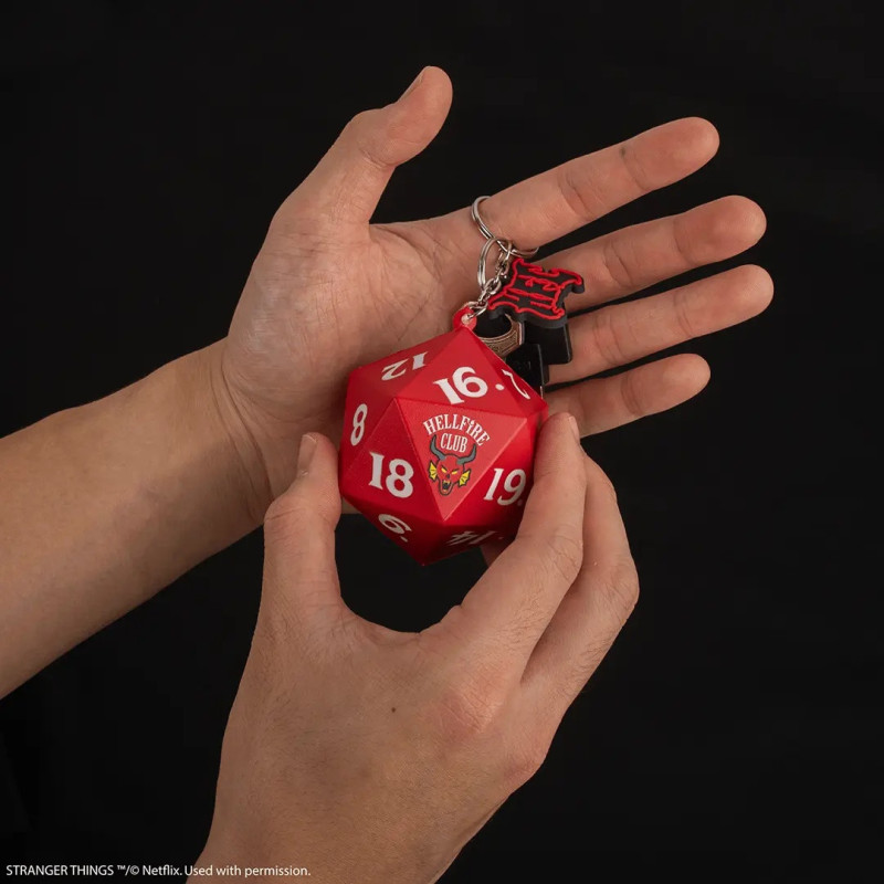 Stranger Things – Porte-clés squishy Squishy Hellfire– Cinereplicas