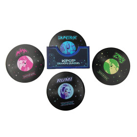 KPop Demon Hunters - Set de 4 sous-verres Album chasseurs et démons