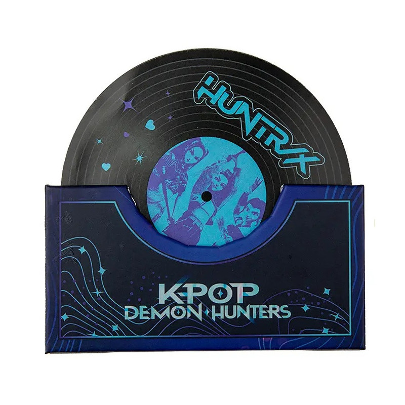 KPop Demon Hunters – Set de 4 sous-verres Album chasseurs et démons