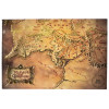 Lord of the Rings - Plaque en aluminium Carte du Rohan et du Gondor