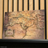 Lord of the Rings – Plaque en aluminium Carte Rohan & Gondor