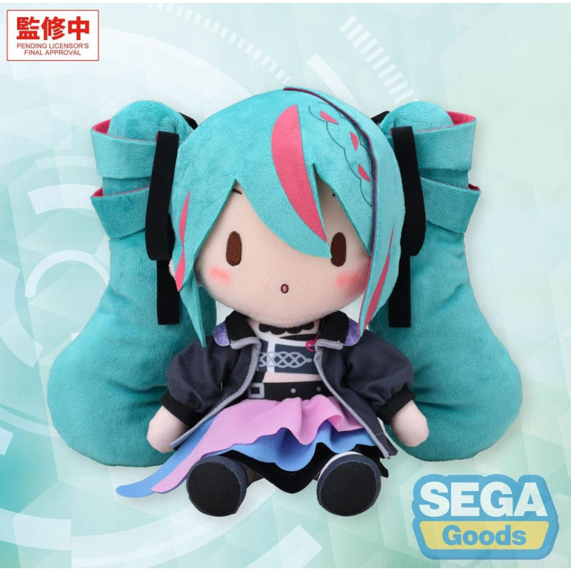 Vocaloid - Peluche Fuwa Petit Petit Hatsune Miku Punk! M 22 cm