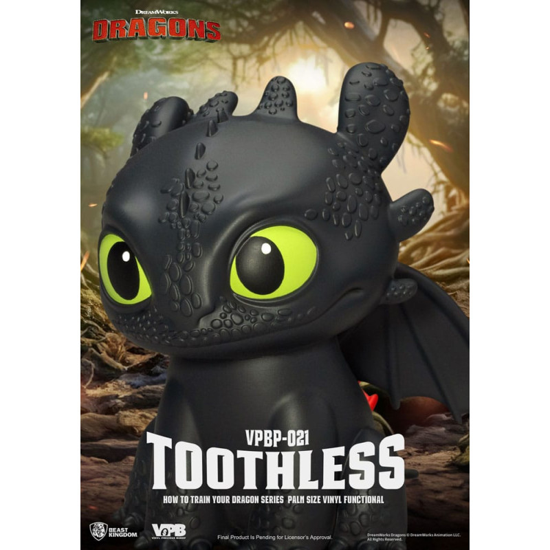 How to train your Dragon – Tirelire Toothless 12cm – Beast Kingdom