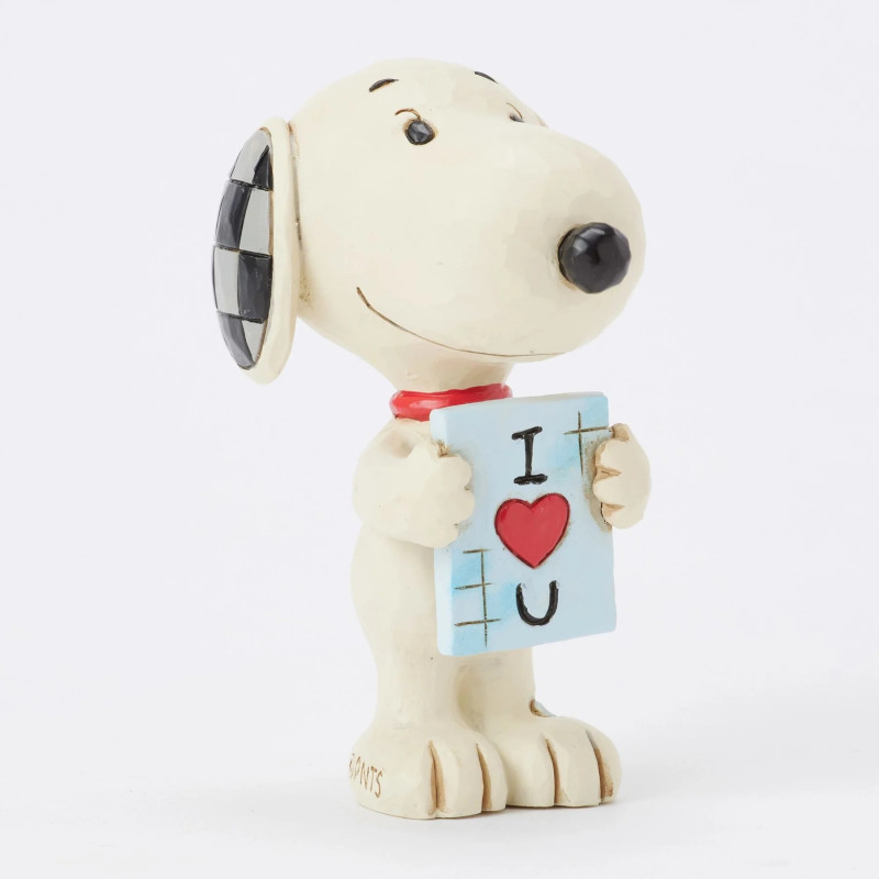 Peanuts – Mini Snoopy I Love You 8 cm – Jim Shore Traditions