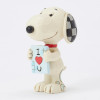 Peanuts – Mini Snoopy I Love You 8 cm – Jim Shore Traditions